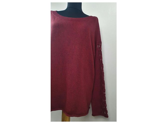 Vince Camuto Pullover Burgund XL Bordeaux - Ansicht 3