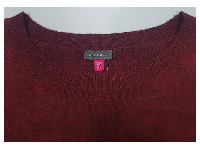 Vince Camuto Pullover Burgund XL Bordeaux - Ansicht 5