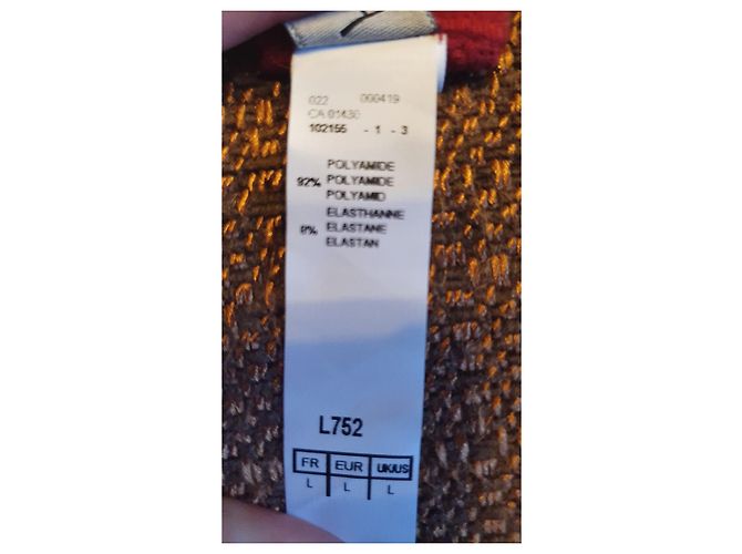 Autre Marque Aubade Strumpfhalter Bordeaux Polyamid Größe L - Ansicht 7