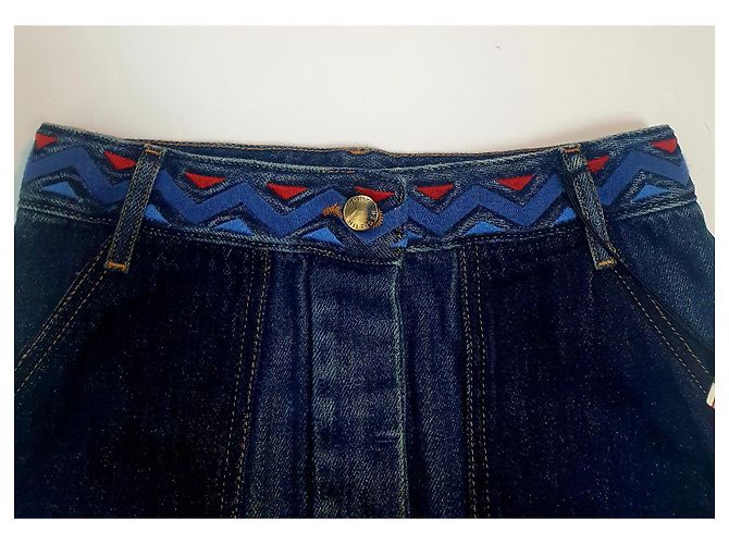 Falda Aspern Tommy Hilfiger Azul Algodón - vista 3