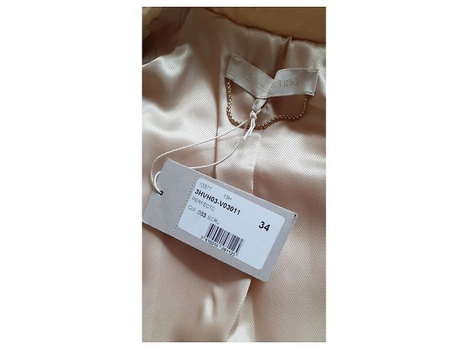 Vanessa Bruno Bikerjacke 3HVH03 V03011 Beige - Ansicht 15