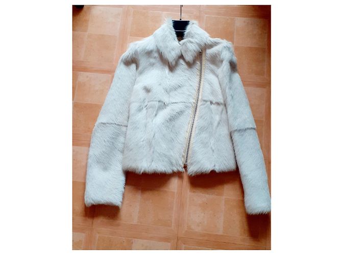 Vanessa Bruno Bikerjacke 3HVH03 V03011 Beige - Ansicht 16