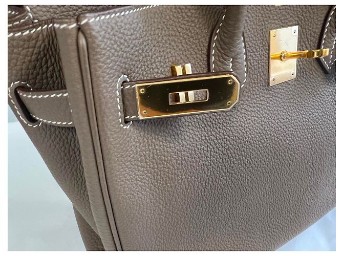 Hermès Birkin 30 CAVO TOGO Taupe - vista 23