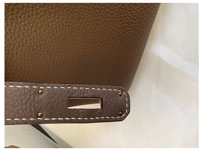 Hermès Birkin 30 CAVO TOGO Taupe - vista 25