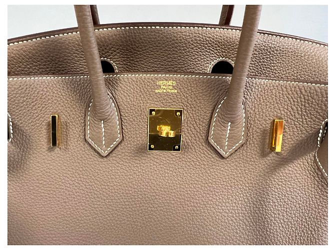 Hermès Birkin 30 CAVO TOGO Taupe - vista 29