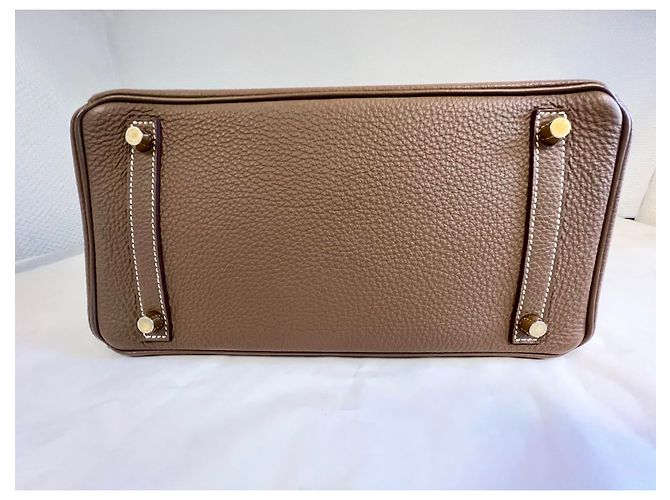 Hermès Birkin 30 CAVO TOGO Taupe - vista 30