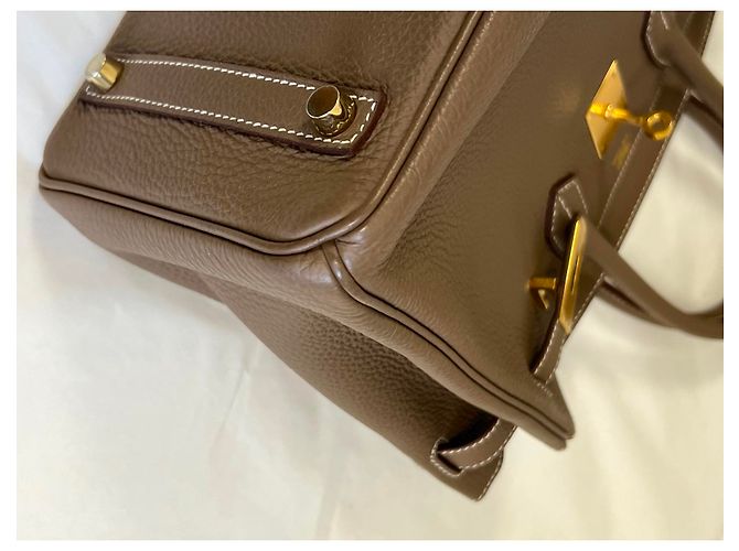 Hermès Birkin 30 CAVO TOGO Taupe - vista 32