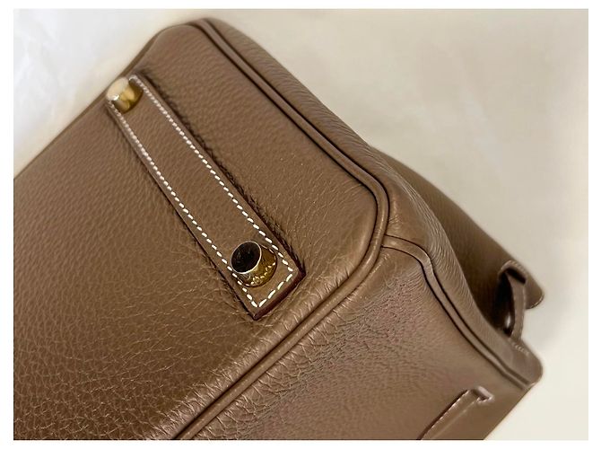 Hermès Birkin 30 CAVO TOGO Taupe - vista 33
