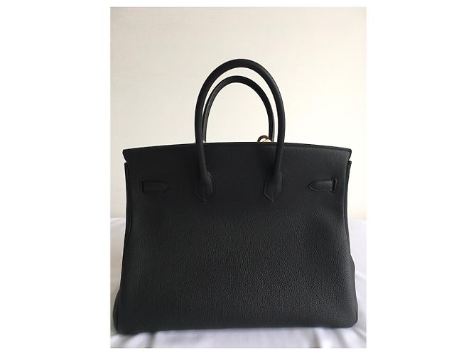 Hermès HERMES BIRKIN 35 Schwarz - Ansicht 5