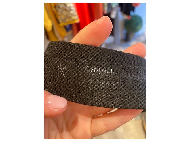 Chanel Coleccionista 1994 Negro Blanco Gold hardware - vista 2