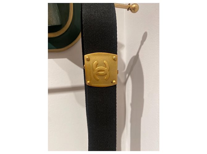 Chanel Coleccionista 1994 Negro Blanco Gold hardware - vista 3
