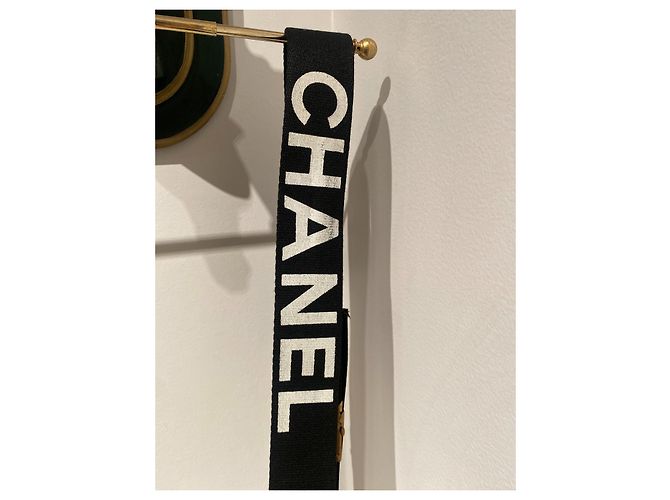 Chanel Coleccionista 1994 Negro Blanco Gold hardware - vista 4