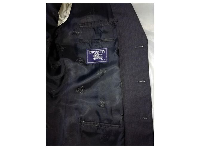 Burberry BRISTOL dunkelgrau 3 Einreihige Anzugjacke mit Knöpfen Anthrazitgrau - Ansicht 6
