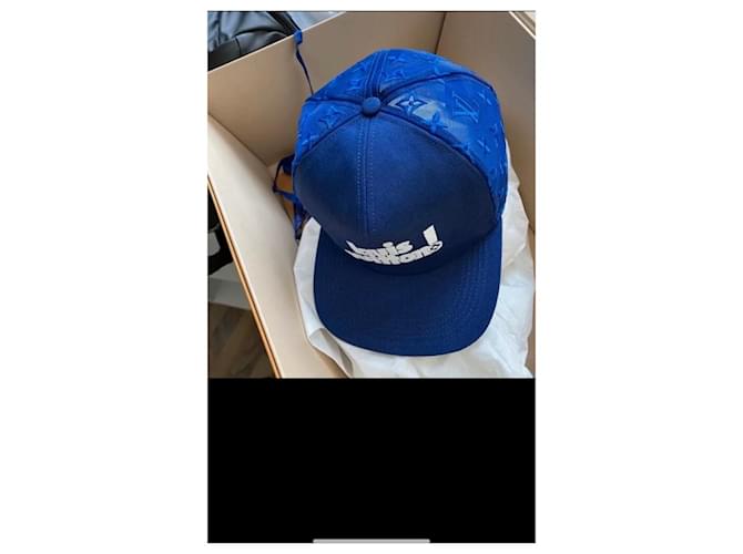 Cappellino Louis Vuitton Everyday LV Blu navy - vista 2