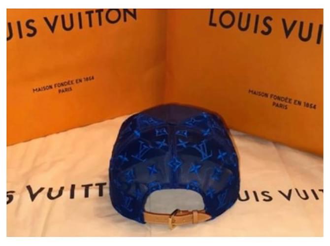 Cappellino Louis Vuitton Everyday LV Blu navy - vista 5