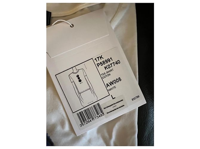 Camiseta coleccionista chanel x Colette Blanco - vista 2