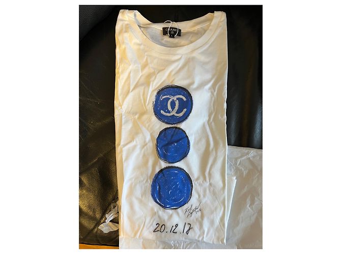 Camiseta coleccionista chanel x Colette Blanco - vista 4