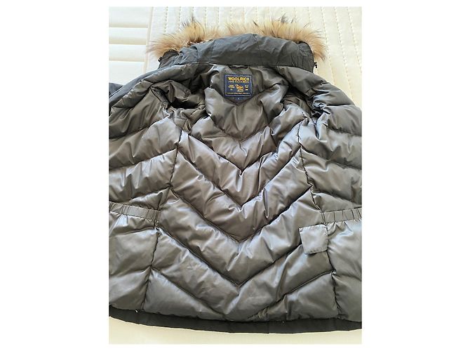 Woolrich Arctic Parka S con pelo real Negro - vista 2