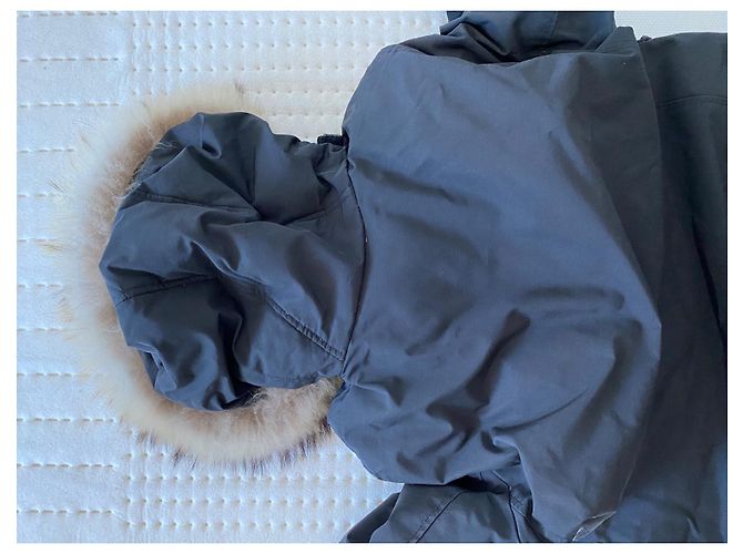Woolrich Arctic Parka S con pelo real Negro - vista 5