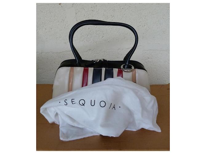 Séquoia Borse Nero Rosso Beige - vista 4