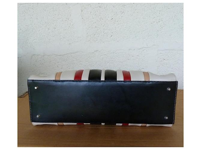 Séquoia Borse Nero Rosso Beige - vista 8