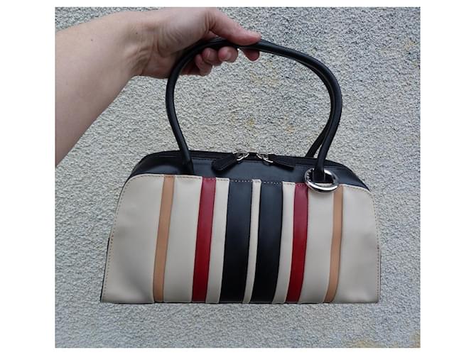 Séquoia Borse Nero Rosso Beige - vista 9