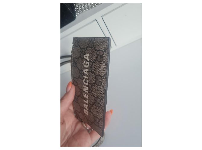 Monederos, carteras, estuches gucci x balenciaga - vista 6