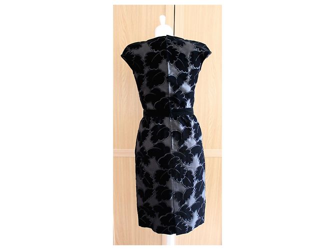 Valentino Garavani Vintage-Kleid von Valentino Night Schwarz - Ansicht 2