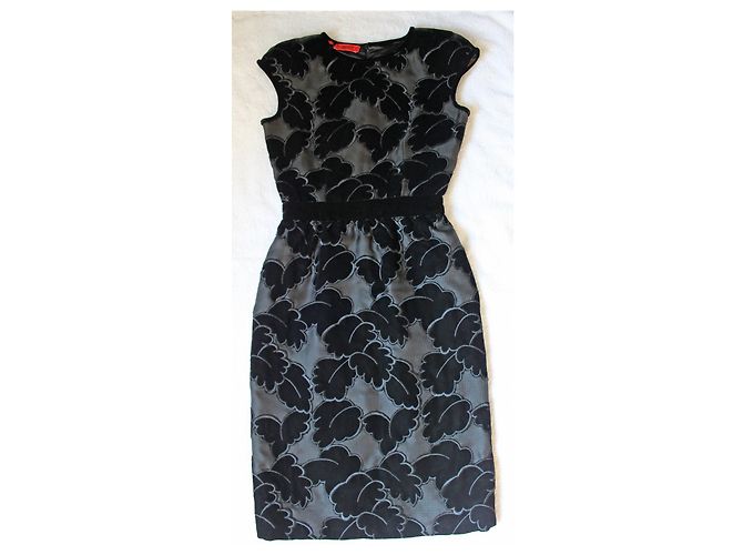 Valentino Garavani Vintage-Kleid von Valentino Night Schwarz - Ansicht 5