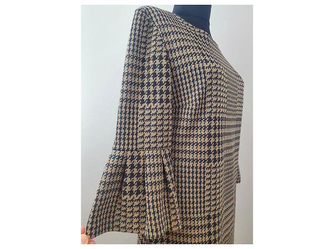 Autre Marque Ana Alcazar Hahnentritt Kleid Mehrfarben - Ansicht 3