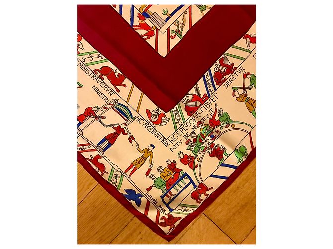 Hermès EDWARD REX o L'ARAZZO DI BAYEUX (vintage e raro) Multicolore - vista 10