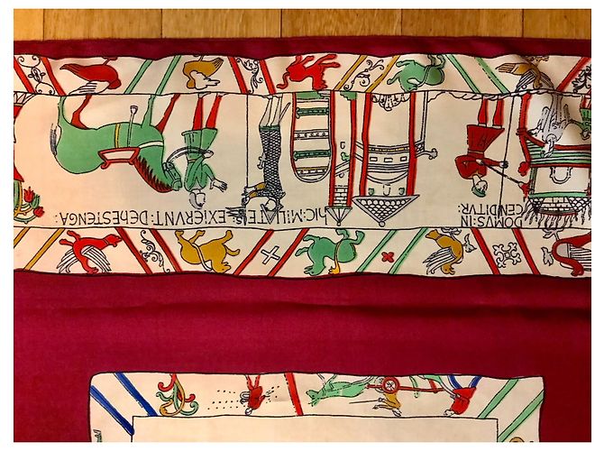 Hermès EDWARD REX o L'ARAZZO DI BAYEUX (vintage e raro) Multicolore - vista 3