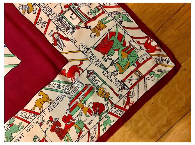 Hermès EDWARD REX o L'ARAZZO DI BAYEUX (vintage e raro) Multicolore - vista 4