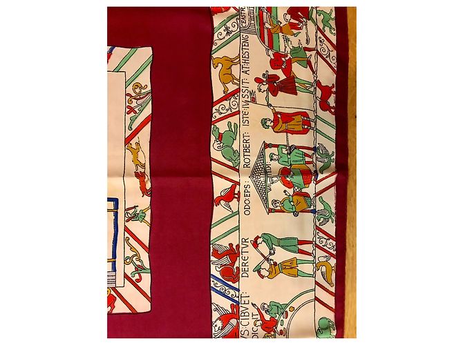 Hermès EDWARD REX o L'ARAZZO DI BAYEUX (vintage e raro) Multicolore - vista 7