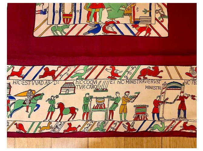 Hermès EDWARD REX o L'ARAZZO DI BAYEUX (vintage e raro) Multicolore - vista 9