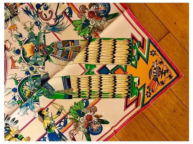 Hermès Lavado KACHINAS Multicolor - vista 11