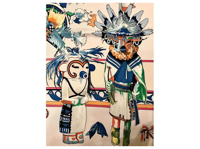 Hermès Lavado KACHINAS Multicolor - vista 13