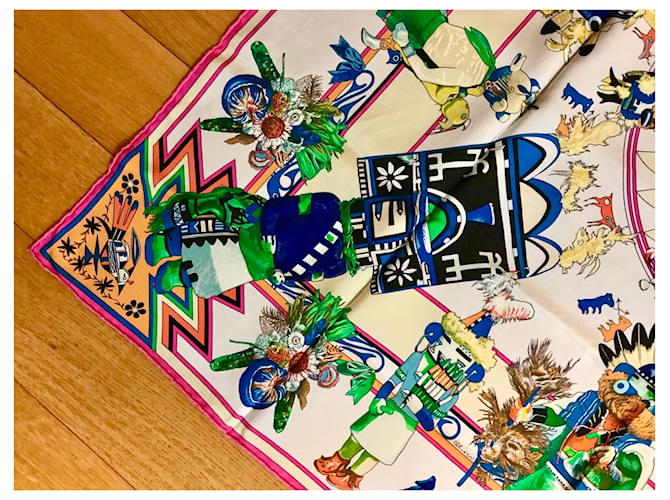 Hermès Lavado KACHINAS Multicolor - vista 3