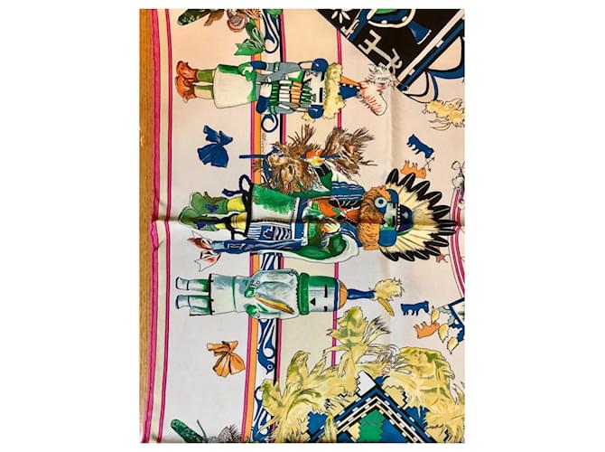 Hermès Lavado KACHINAS Multicolor - vista 6