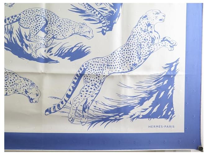 Hermès TATUAJE DE GUEPARDO Azul - vista 4