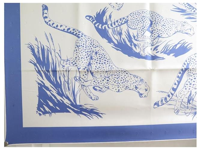 Hermès TATUAJE DE GUEPARDO Azul - vista 5