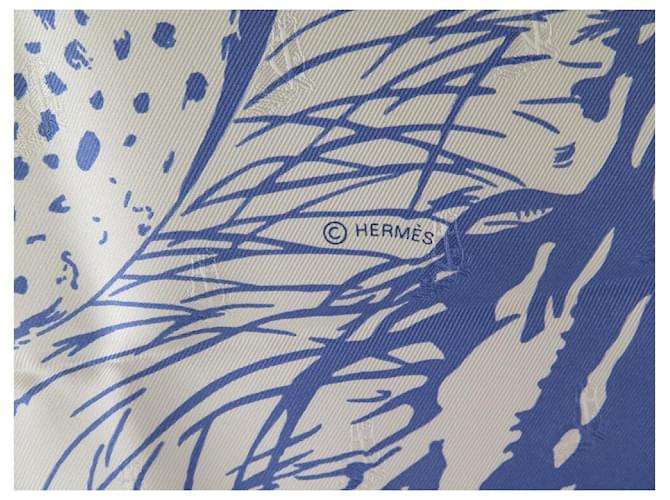 Hermès TATUAJE DE GUEPARDO Azul - vista 7