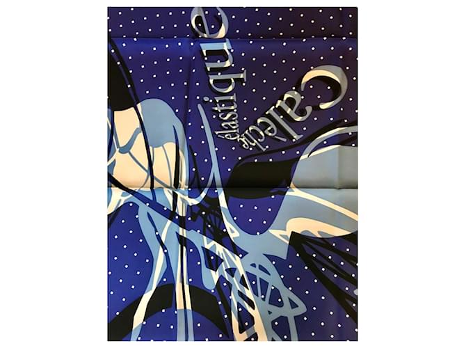 Hermès Carro Elástico Remix Azul - vista 3