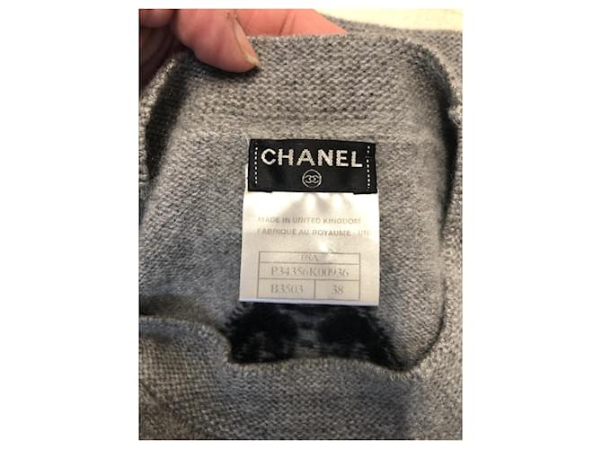 Chanel Malhas Cinza - vista 8