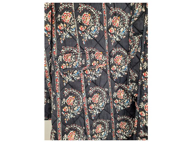 Abrigo acolchado reversible Erri Isabel Marant Etoile de algodón Multicolor - vista 3