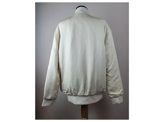 & Other Stories Bomberjacke Elfenbein - Ansicht 5