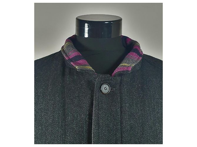 Etro Grey Wool Blazer Jacket - view 4