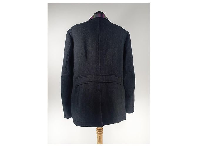 Etro Grey Wool Blazer Jacket - view 5