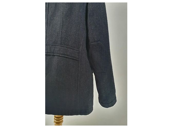 Etro Grey Wool Blazer Jacket - view 6