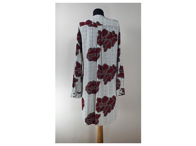 Baum und Pferdgarten Viscose Kleid Mehrfarben - Ansicht 5